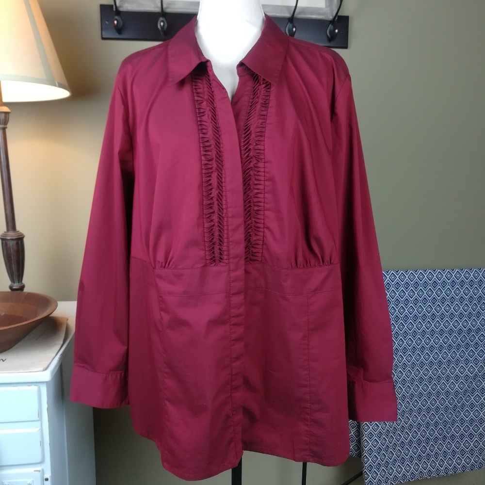 Plus size blouse